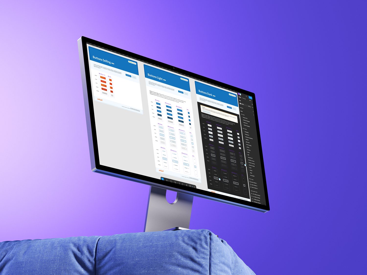 Librerie Figma del design system Aruba
